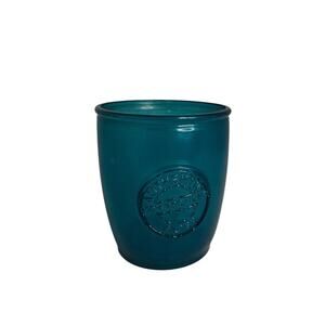 Vidrios San Miguel 100% Recycled Glass Yellow Tumbler 4” Drinking Glass Scratch*